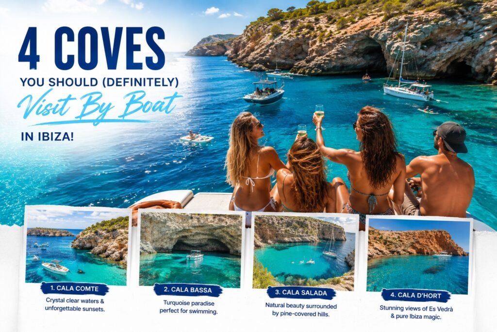 Coves You Should Visit By Boat In Ibiza